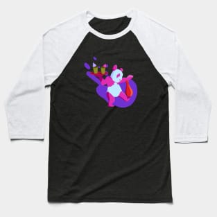 Colorfull bartender Panda (version 1) Baseball T-Shirt